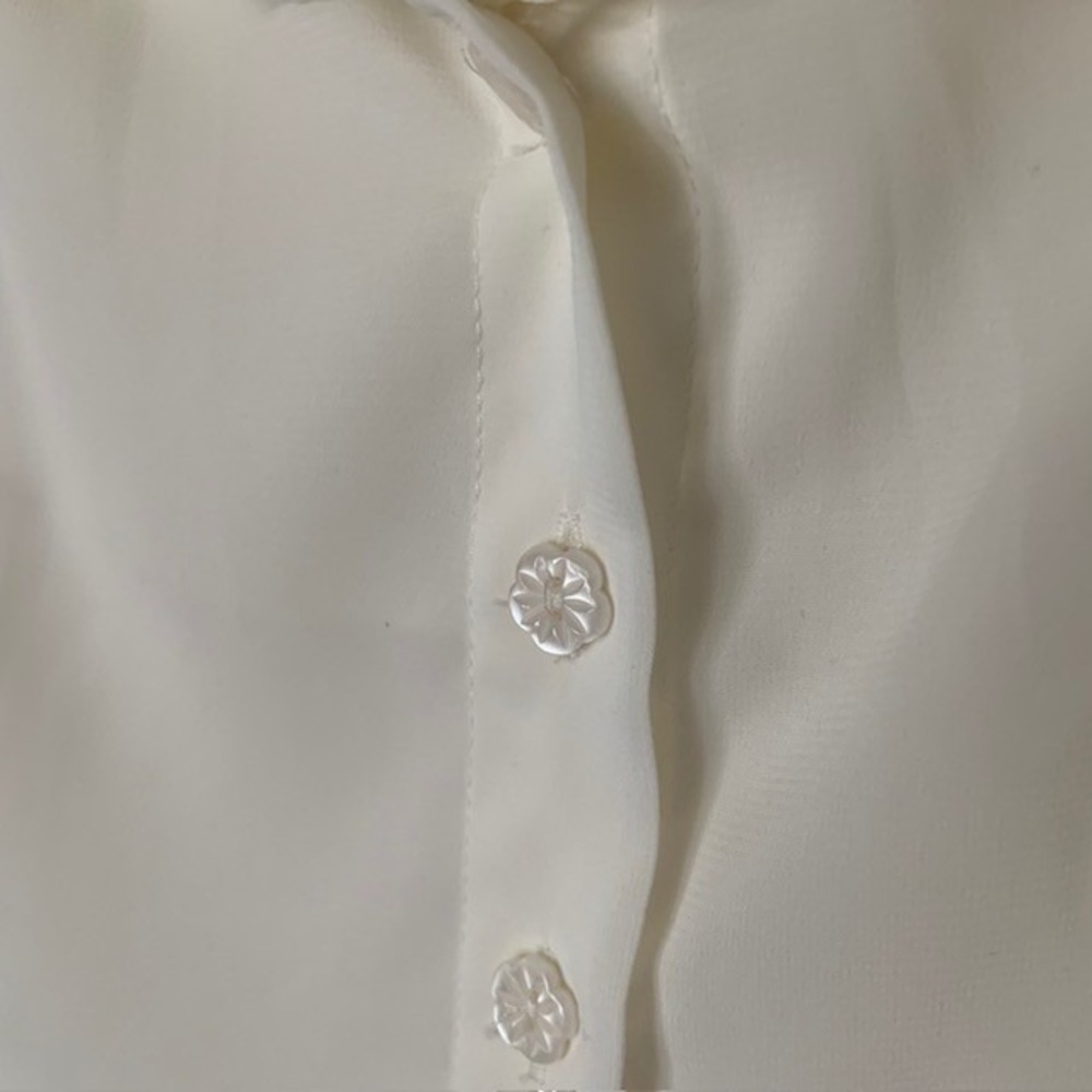 Spense NWT XL White Tank Blouse Modern Minimalist Coastal Career Professional - Picture 2 of 11